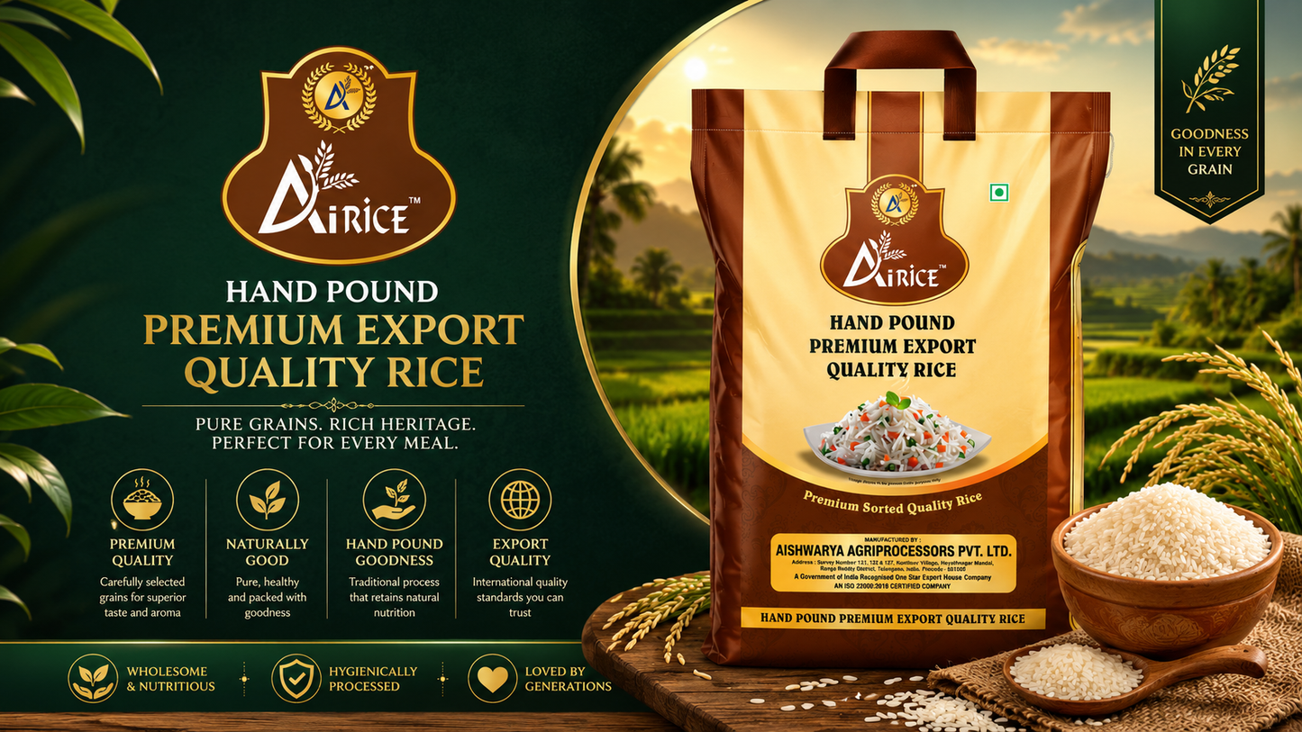 Handpound Rice by Ai Rice/Low GI/High Nutrients