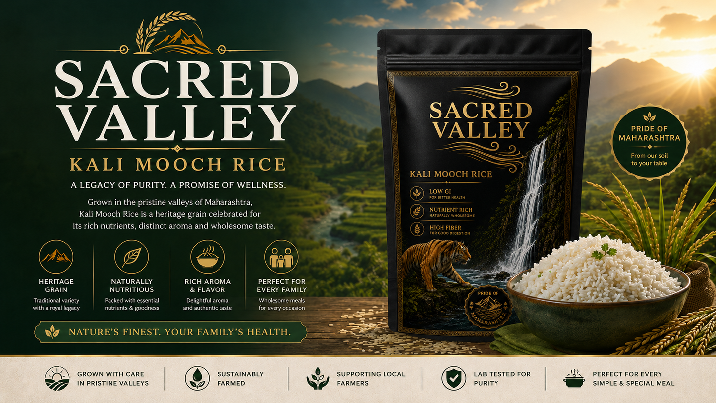 Kalimooch rice/ Full of Nutrients and Fiber / Naturally Aromatic